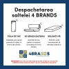 Saltea Ortopedica Memory Aloe 4Brands, 200X200X20, spuma poliuretanica cu memorie, husa tratata cu Aloe Vera detasabila, fermitatea medie.