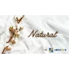 Saltea NATURAL by 4BRANDS 200x120x20, spuma poliuretanica cu memorie, husa BUMBAC ORGANIC nedetasabila, fermitate ridicata