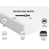 SALTEA ECO WHITE ORTOPEDICA 200x160x20 by 4BrandsDream
