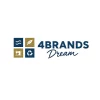 PERNA DECO 450X450 4BRANDS DREAM 300 GR, umplutura 100% fibra