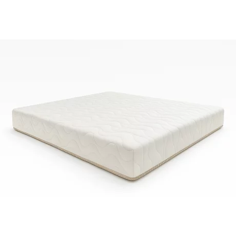 Saltea NATURAL by 4BRANDSDREAM 200x180x20, spuma poliuretanica cu memorie, husa BUMBAC ORGANIC nedetasabila, fermitate ridicata