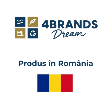 Saltea  Baby 4BrandsDream, 160x70x14, spuma poliuretanica high resilience, hipoalergenic, husa cu fibre de  Bambus detasabila, fermitate foarte mediu spre ridicata.