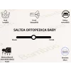 Saltea  Baby 4BrandsDream, 160x70x14, spuma poliuretanica high resilience, hipoalergenic, husa cu fibre de  Bambus detasabila, fermitate foarte mediu spre ridicata.
