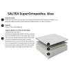 Saltea  SuperOrtopedica  Aloe 4BrandsDream, 200X160X20, spuma poliuretanica high resilience, husa tratata cu Aloe Vera detasabila, fermitate foarte  ridicata.
