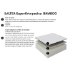 Saltea SuperOrtopedica Bamboo 4BrandsDream, 200X140X20, spuma poliuretanica high resilience, hipoalergenic, husa cu fibre de  Bambus detasabila, fermitate foarte  ridicata.