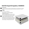 Saltea  SuperOrtopedica Bamboo 4BrandsDream, 200X80X20, spuma poliuretanica high resilience, hipoalergenic, husa cu fibre de  Bambus detasabila, fermitate foarte  ridicata.