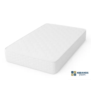 Saltea SuperOrtopedica Cotton 4BrandsDream, 200X160X20, spuma poliuretanica high resilience, hipoalergenic, husa 68%Bumbac si 32 % poliester detasabila, fermitate foarte ridicata.