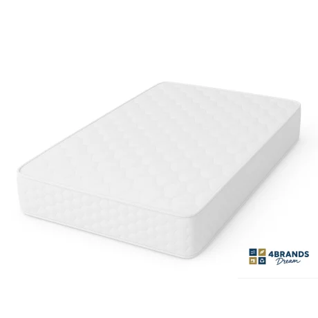 Saltea SuperOrtopedica  Cotton 4BrandsDream, 200X80X20,spuma poliuretanica high resilience, hipoalergenic, husa 68%Bumbac si 32 % poliester detasabila, fermitate foarte ridicata.