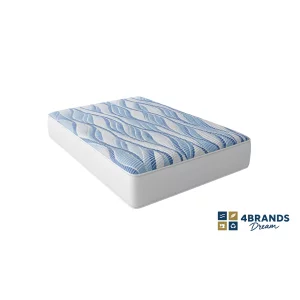 SALTEA HIBRID SUPERORTOPEDICA MEMORYR55 200X80X26 4BrandsDream, 3 straturi de spuma poliuretanica cu memorie si r elastic, husa Ocean detasabila, fermitate medie spre tare